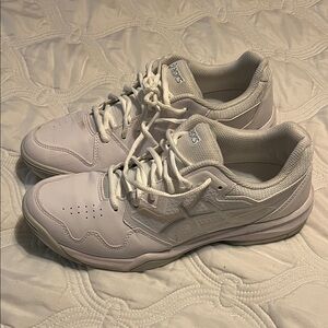 ASICS Women's Cream Athletic Shoes